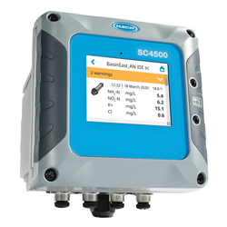 SC4500 Controller,  Modbus TCP + LAN, 2 digital Sensors, 24 VDC, without plug